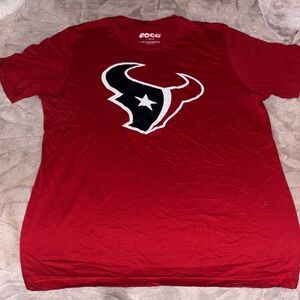 Texans Red Graphic Men's Shirt Large